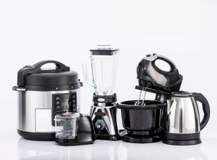 electrical appliances - small, new